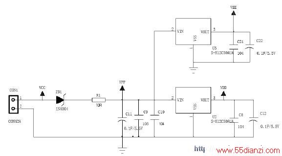 ĽڼԵع, 5V ICĵԴ·