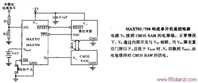 MAX703/704ɵƬص·