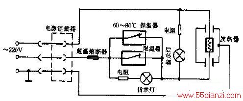 CFXB˫ָʾƱʽԶ緹·ͼ