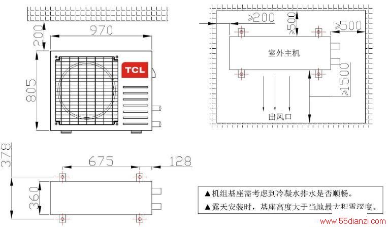 TCL KFX-10Dƥˮѭ鰲װߴ缰ռ