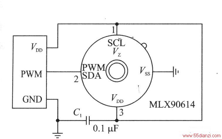 PWMMLX90614¶ȼƵ·