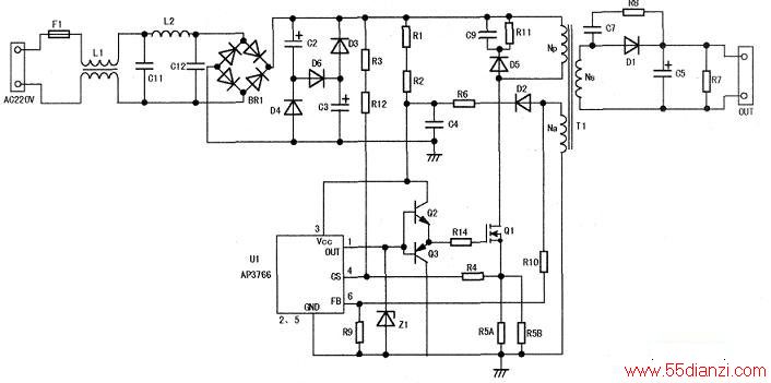 AP3766ɵ20W LED·