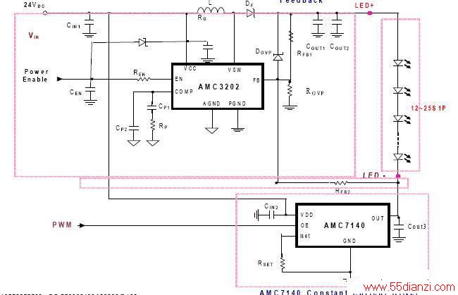 AMC3202AMC7140ɵLED·