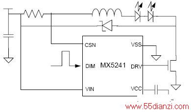 MX5241ɵĸLED·