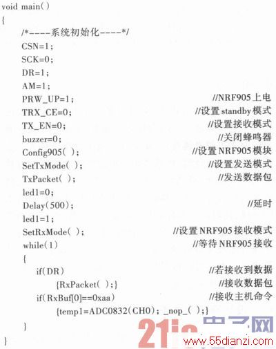 NRF905¶Ȳɼϵͳ