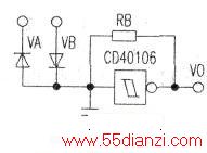 CD40106ɿӦõ·