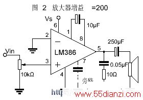 LM386 ͵ѹƵʷŴ