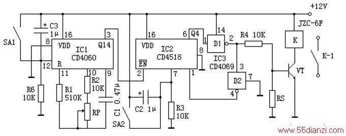 CD4060Ƶľȷʱ·