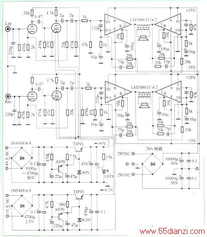 LM3886TFɵ·BTL·