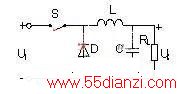 صԴ·˽ṹķȽ power.55dianzi.com  ͼ1 ѹDC/DCת·