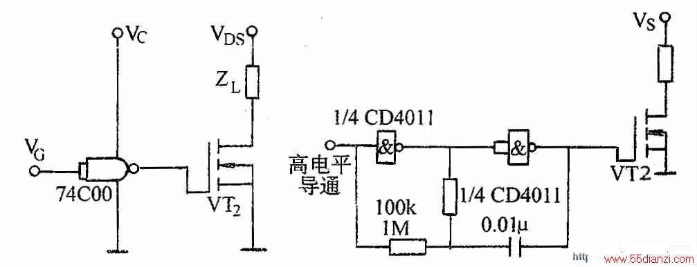 CMOS·MOSFETʾͼ