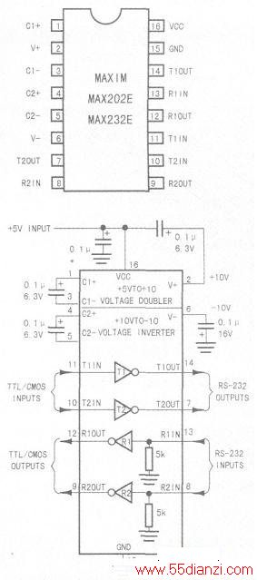 MAX232żڲͼ