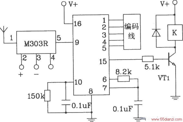 M303S/303Rɵңر뷢䡢յ·ͼ