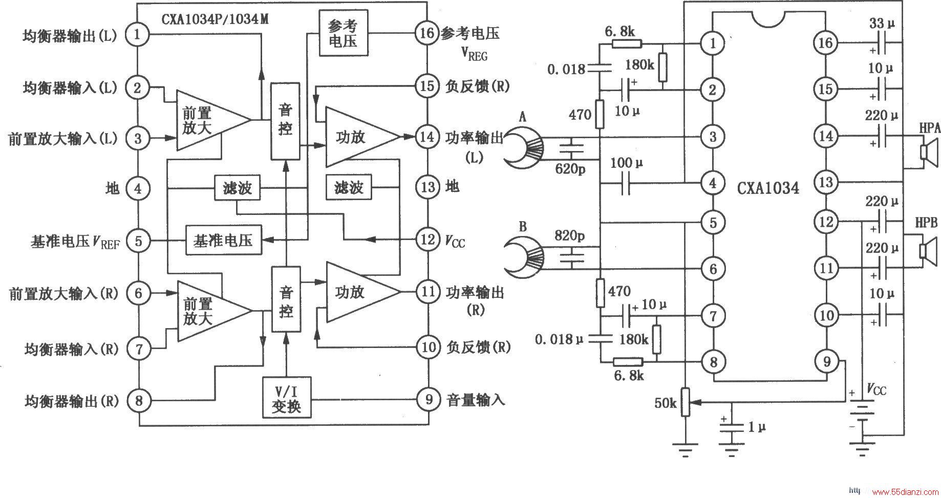 CXA1034P/1034MƬ·