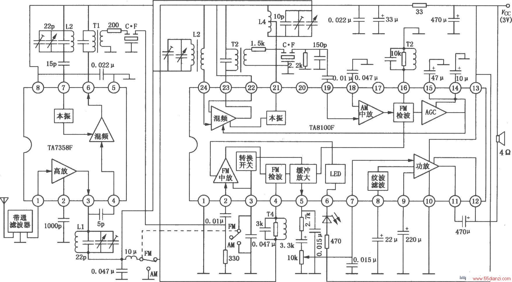 TA8100N8100F FMAMƬ·