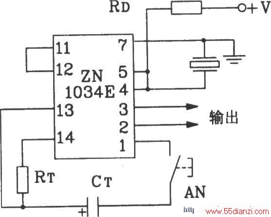 ZN1034EʱƼɵ·Ӧõ·