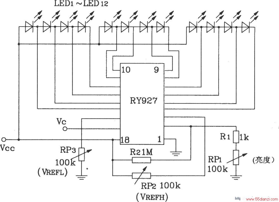 RY927LEDʾӦõ·