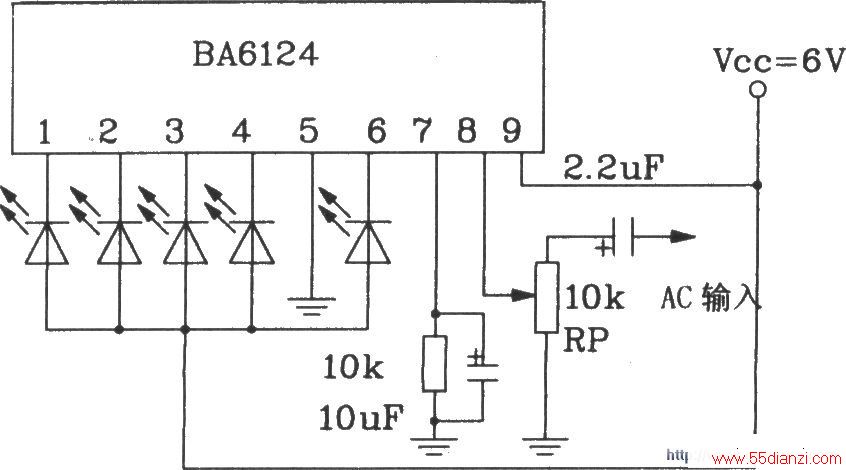 BL6124λLEDƽɵ·Ӧõ·