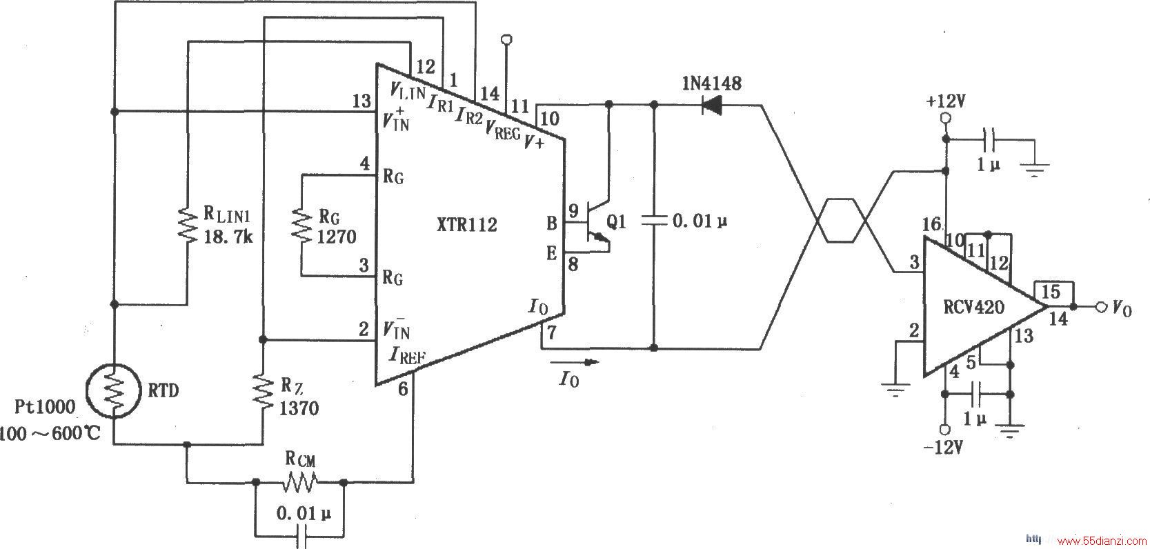 XTR112RCV420ɵķͣջ·