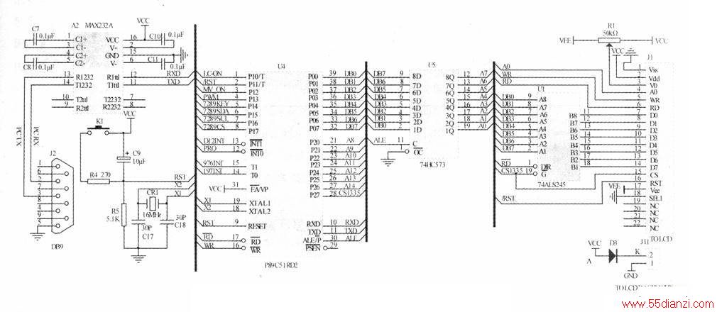 TM320240E51ƬӲӿڵ·