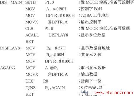 ICM7218Aɵ8λLED̬ʾ·