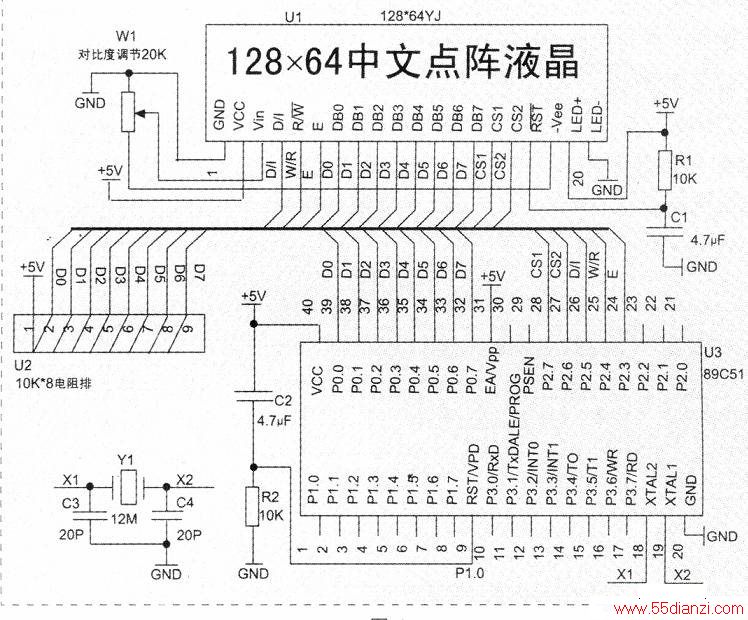 128×64LCDӦõ·