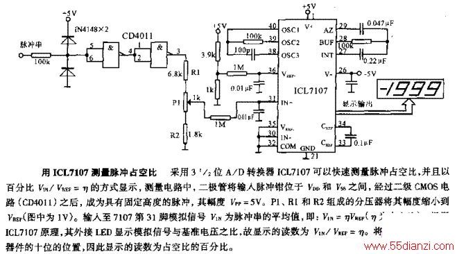 ICL7107ռձȵ·