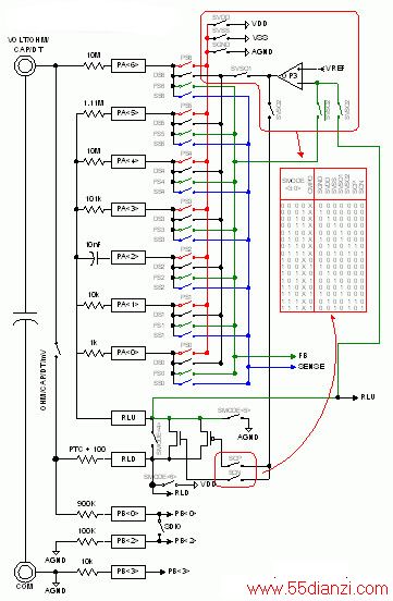 HY12P65 Analog Switch Network