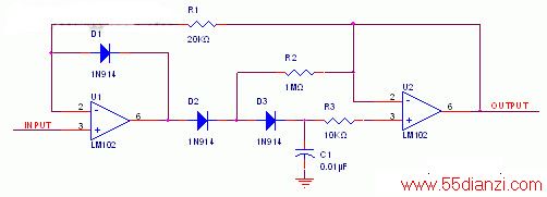 Low Drift Peak Detector (ժNational Semiconductor Application Note 31)