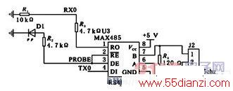 RS485ͨŵ·ͼ