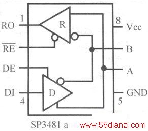 SP3485ڲṹʾͼ