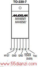 MAX6501CMP035-T ͼ