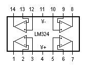 ͨ˷ŵԭӦãLM324Ϊ