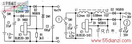 BL8530ѹԴ任Ӧõ·ͼBL8530 BOOST CONERTER