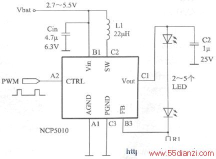 NCP5010Ӧõ·ͼ