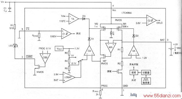LTC4065LڷͼӦõ·ͼ