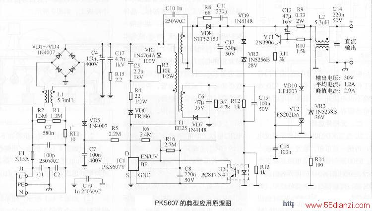PKS607Ӧõ·ͼ
