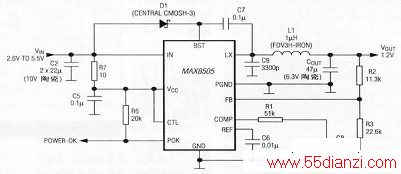 MAX85051.2V/3AӦõ·