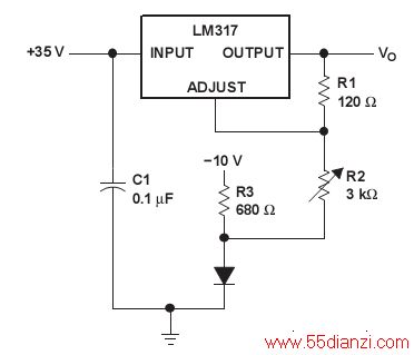 ѹTIĵӦ֮LM317