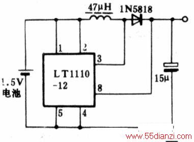 LT1110ΧԪ+12V16mAѹԴ