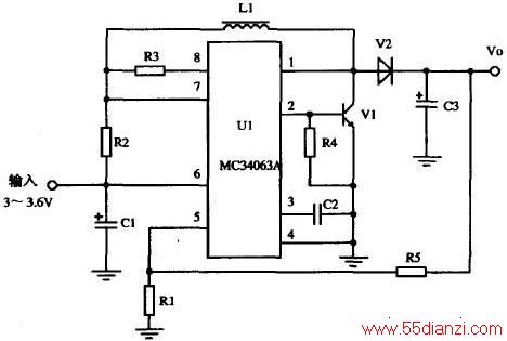 MC34063Aѹ·ԭͼ