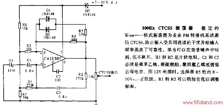 100Hz CTCSS ·