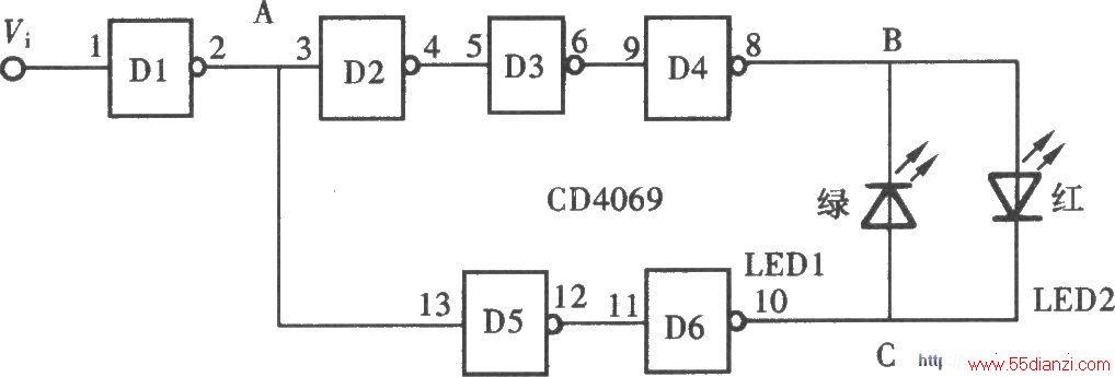 ŵ·ɵķ߼(CD4069)