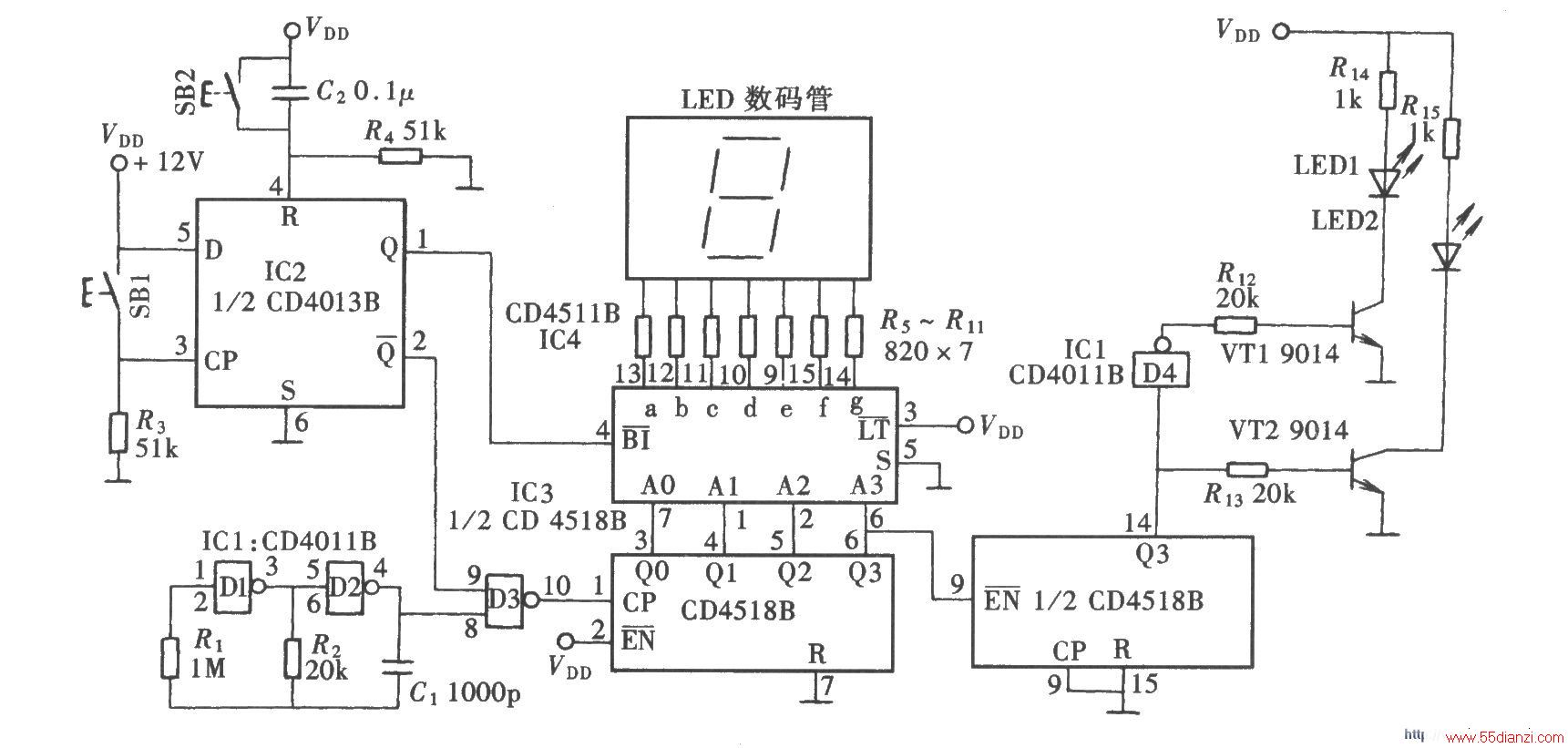 һλ(CD4518BCD4013B)