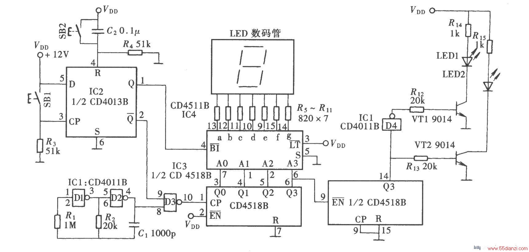 һλ(CD4518BCD4013B)