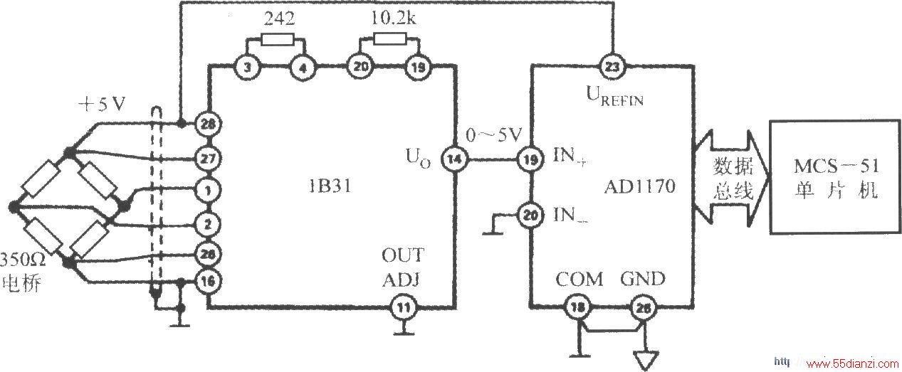 ɿӦźŵ1B3118λADתAD1170MCS-51Ƭ