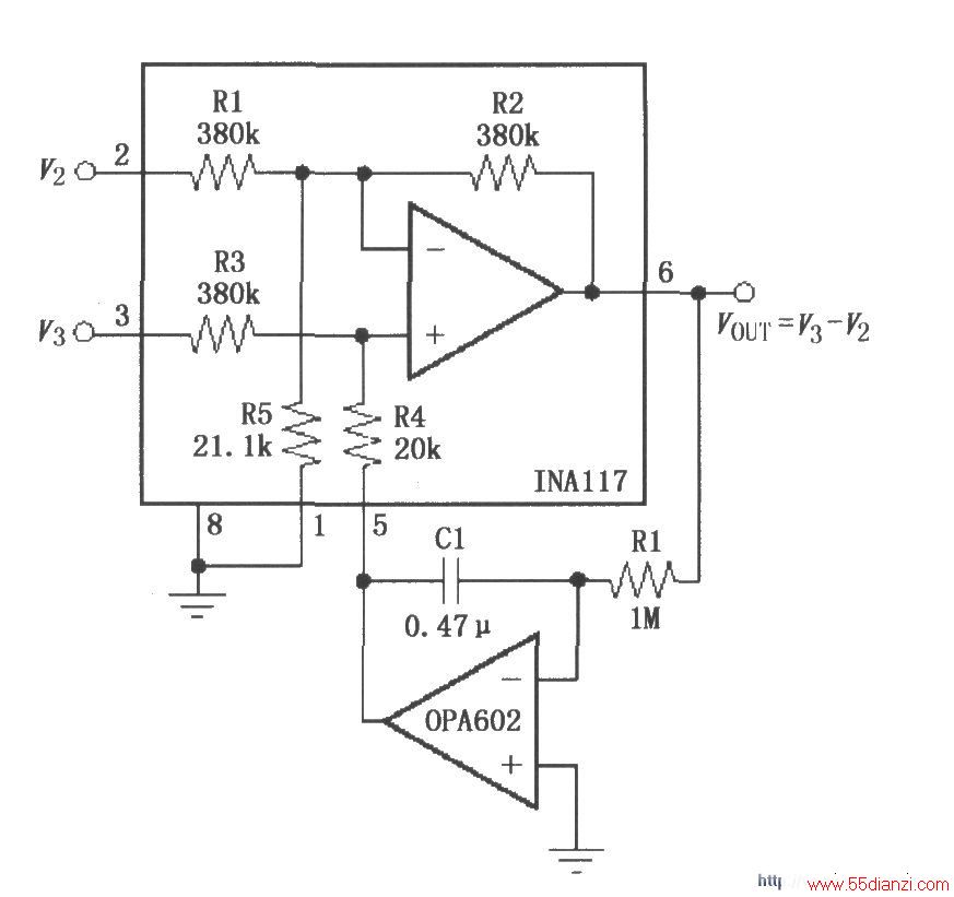 OPA602ɷĽϵ·(INA117)