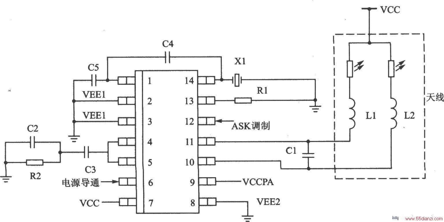 KESTX01 ASK 460400 MHz