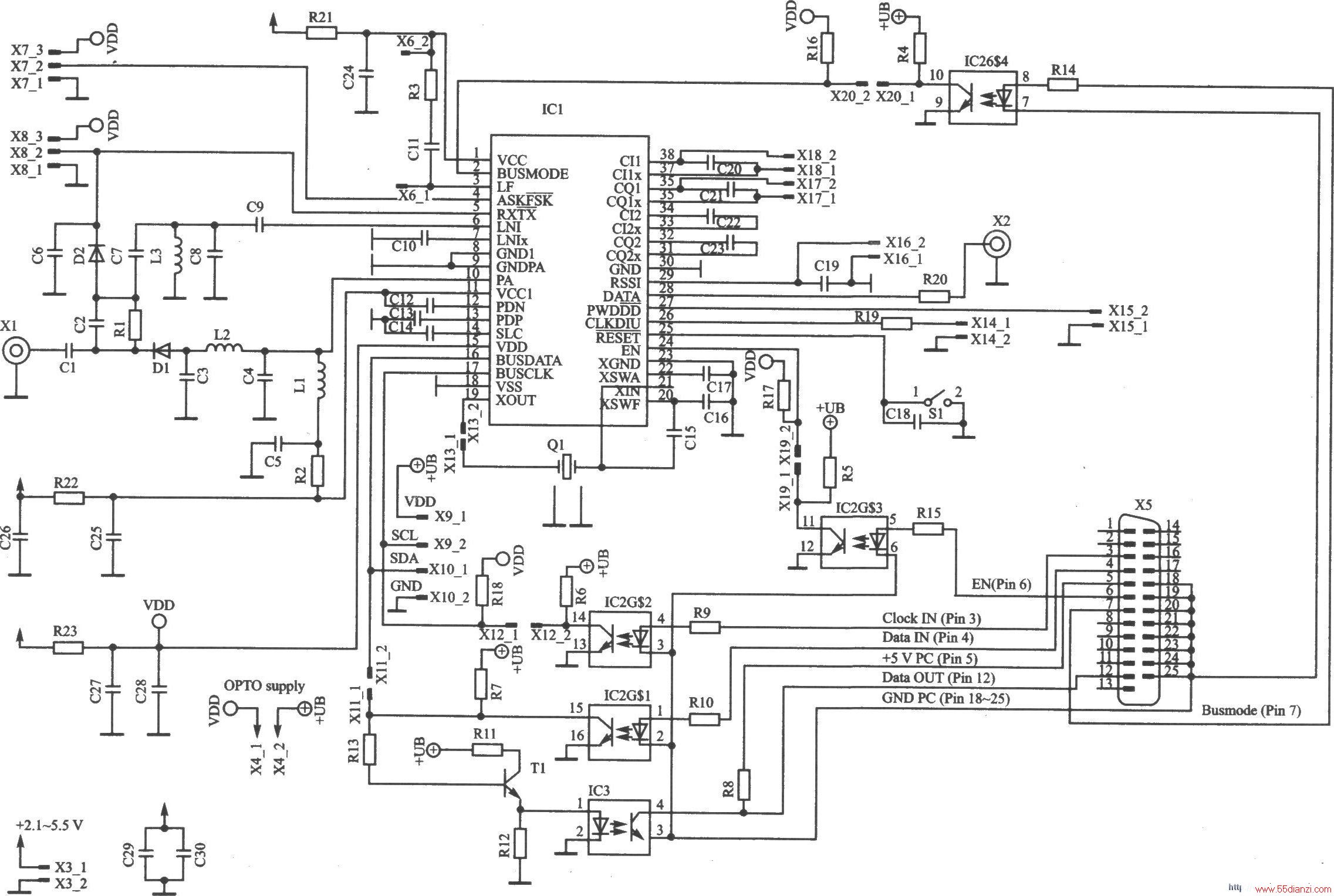 TDA5251 ASK/FSK 315 MHzշ