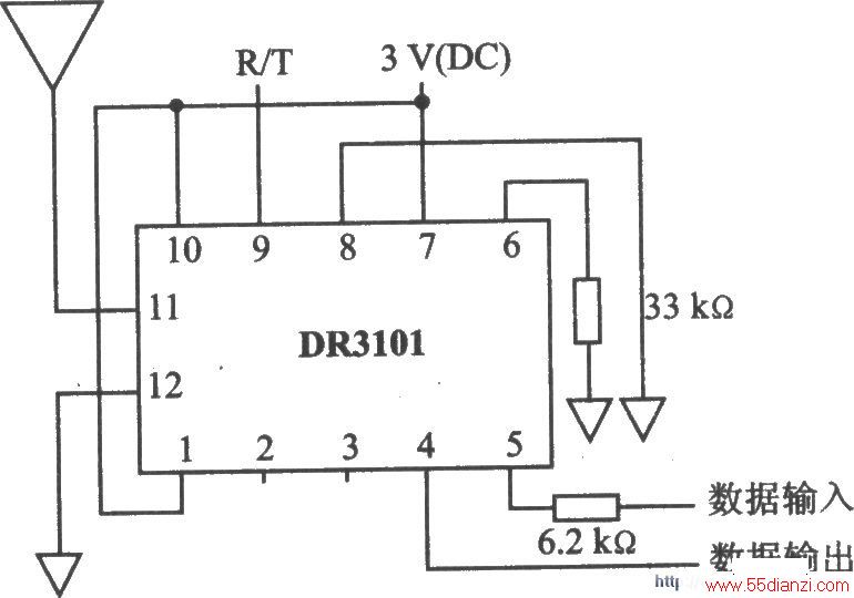 DR3101 00K/ASK 315 MHzշ